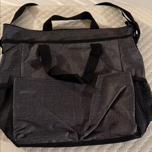 Thirty-One Charcoal Gray Tote Bag